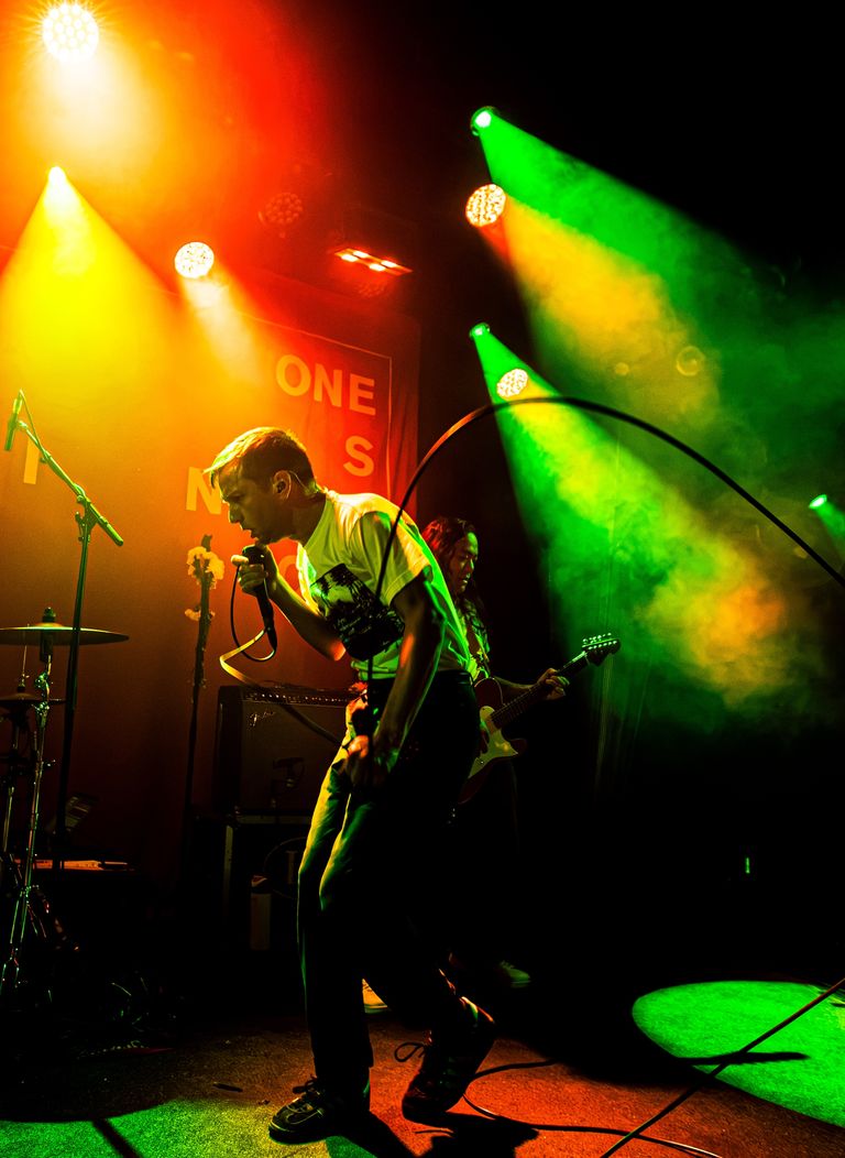 La Dispute performing live at The Gov in Adelaide 